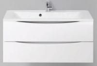Тумба под раковину подвесная BelBagno Bianco Lucido, 1000x445x500, MARINO-1000-2C-SO-BL-P