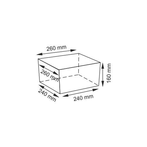 Корзина WasserKRAFT Dinkel WB-580, WB-580-S