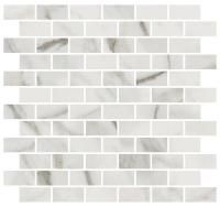 Декор Kerama Marazzi Милан Буонарроти белый мозаичный 32x30x11, MM13105