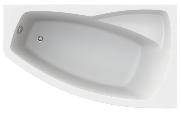 Ванна акриловая Bas КАМЕЯ-PRO 1600х950 правая, с каркасом