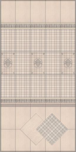 Керамогранит Kerama Marazzi Традиция клетка 30х30 SG918200N