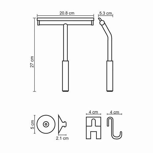Скребок WasserKRAFT , K-211