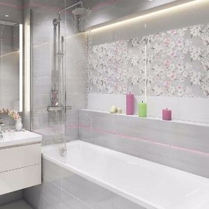 Вставка Cersanit Исса (Issa) многоцветный 20х60, ia2s451dt