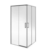 Душевой уголок Kerama Marazzi Lindo/Линдо 100х100х195, хром, LN.100.SSD.CR