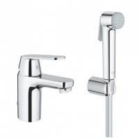 Смеситель для раковины Grohe Eurosmart Cosmopolitan с гигиеническим душем, хром, 23125000