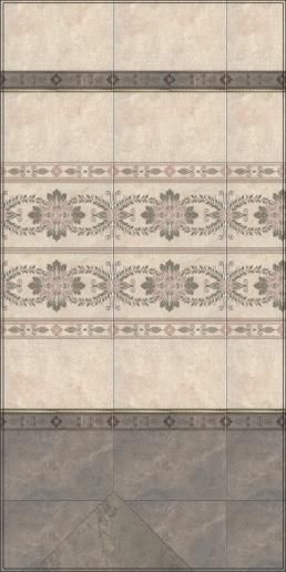 ПЛИТКА керамическая Kerama Marazzi Мармион коричневый 25х40 6240