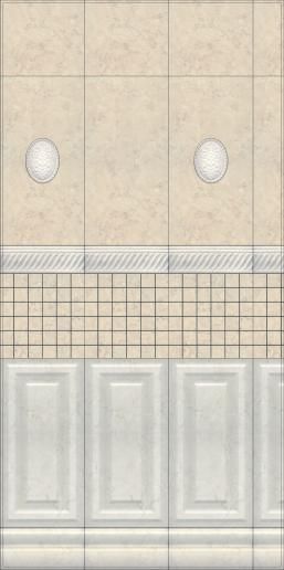 Декор Kerama Marazzi Белгравия 12х16 беж OBA005