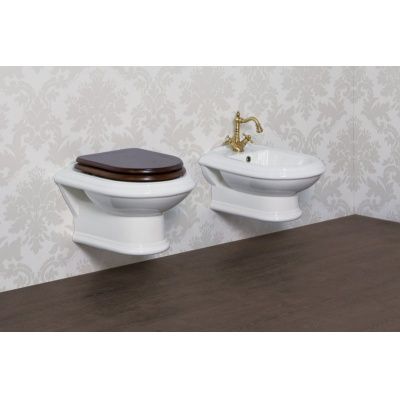 Крышка-сиденье CEZARES KING PALACE CZR-T-163-W-S-CR