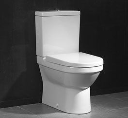 Унитаз-компакт  Vitra S-50 60 с крышкой дюропласт,  9798B003-7200