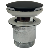 Донный клапан Raiber Premium, матовый черный, RPB-50