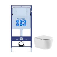 Комплект Aquatek SET ЕВРОПА cmp017 (рама AQUATEK Standard INS-0000012, клавиша KDI-0000017, крепеж K