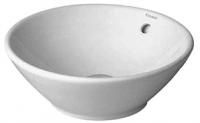 Раковина накладная Duravit Starck 3 42 с переливом, крепление, белый , 325420000