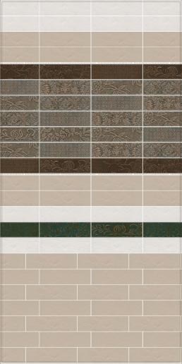 Плитка настенная Kerama Marazzi Кампьелло 8,5х28,5 retail серый светлый 2915