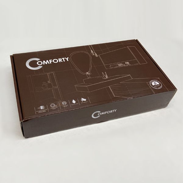 Смеситель для раковины Comforty картридж 35 мм, белый, FC018B-CKBT