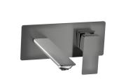 Смеситель для раковины AQUAme Savona комплект, металл, AQM6815GM