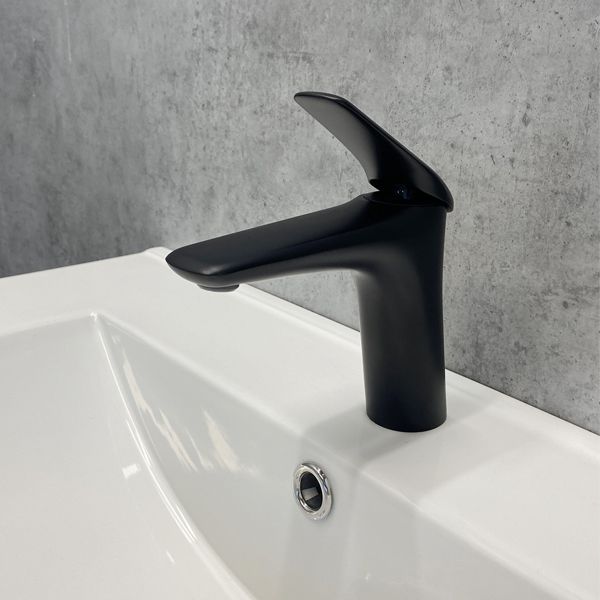 Смеситель Comforty для раковины, картридж 35 мм, черный матовый, FC074A-CMT