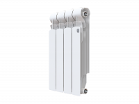 Радиатор биметаллический Royal Thermo Indigo Super+ 500 - 4 секции, белый, RTISN50004