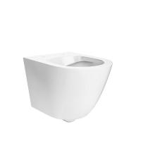 Унитаз подвесной Kerama Marazzi Sfera/Сфера безободковый с крепежом, белый глянц, SF.wc.02