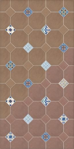 Вставка Kerama Marazzi Капри майолика 9,9х9,9 STG\A488\1146
