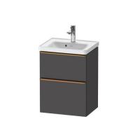 Тумба подвесная под раковину Duravit D-Neo графит матовый, DE4350049490000