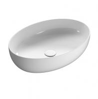 Раковина Globo Oval 60*42см, белый глянец, TFO60.BI