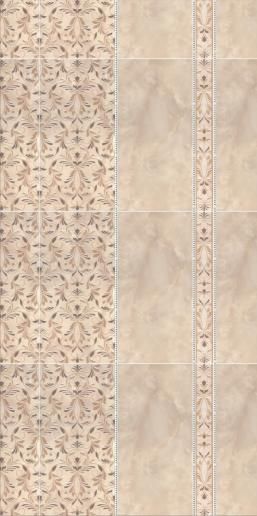 Карандаш Kerama Marazzi Бисер белый золото 20х1,4 POF002