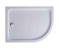 Поддон акриловый Cezares ассиметричный радиальный, R-550 1200x1000x150, TRAY-A-RH-120/100-550-15-W-L
