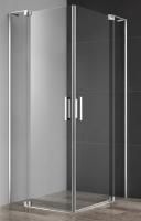 Душевая кабина Cezares Slider  80(90)*100(110)*195 см, прозрачное стекло, хромированный профиль, SLI