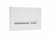Смывная клавиша Roca DUPLO IN-WALL двойная, PL5 белая/хром матовый, 7.8900.9.900.5