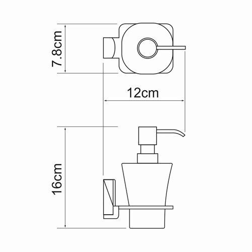 Дозатор WasserKRAFT Leine K-5000, K-5099