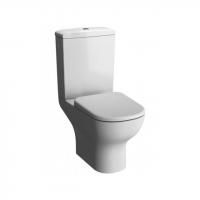 Унитаз-компакт Vitra D-Light безободковый, с крышкой микролифт,  9014В003-7205