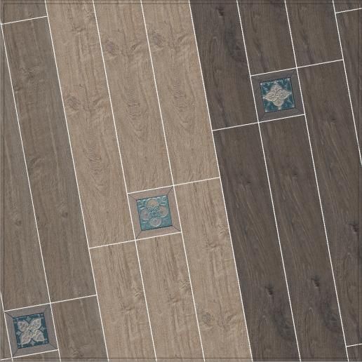 Вставка Kerama Marazzi Меранти 13х13 венге мозаичный ID60