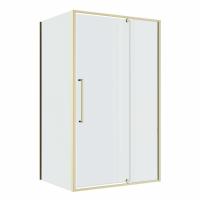 Душевая кабина Niagara Nova NG-45-11ASG-A80SG-34 110х80х195 прямоугольник, распашная, золото сатин,