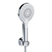 Душевая лейка Kludi DIVE xDive 3S, с держателем и шлангом, хром, 6995005-00
