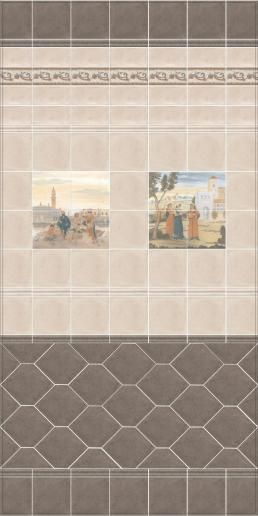 Декор Kerama Marazzi Виченца Майолика 20х23,1 HGD\A158\23000