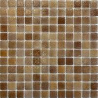Мозаика стеклянная Zetoglass на сетке, лист 32х32 см, чип 25х25 мм, T-433