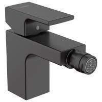 Смеситель для биде Hansgrohe Vernis Shape с донным клапаном, черный матовый, 71211670