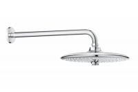 Верхний душ Grohe Euphoria 260 SmartContro  с душевым кронштейном 380 мм, хром, 26458000