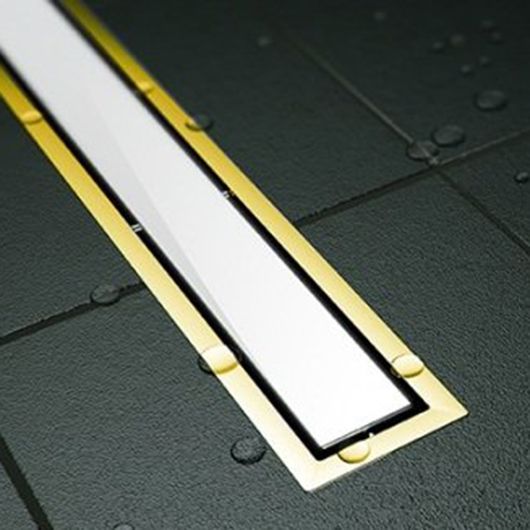Душевой лоток Pestan Confluo Premium Line White Glass 450 Gold, 13100089/13100120