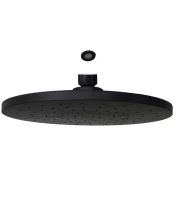 Верхний душ Potato P113-6 BLACK, Ø22.5см, черный