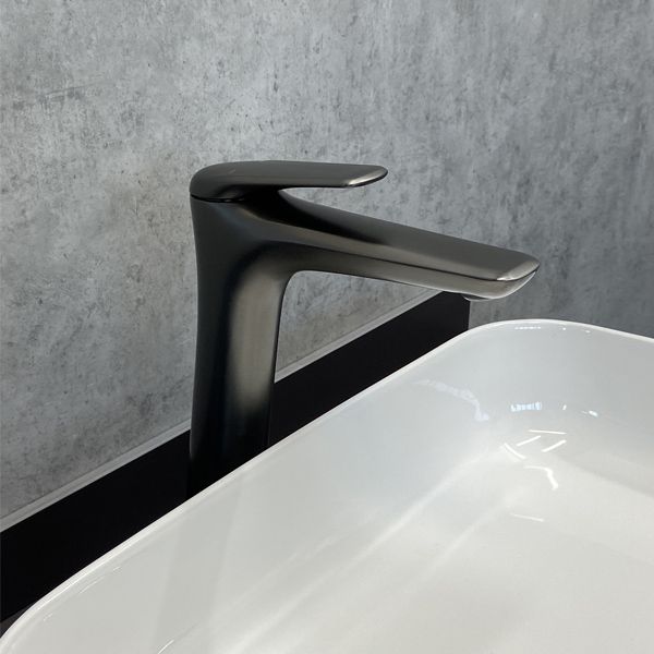 Смеситель Comforty для раковины, картридж 35 мм, графит, FC074B-CGT