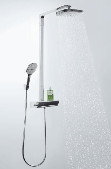 Raindance Select E 300 Showerpipe Душевая система с Термостатом Ecostat (Артикул 27128000) 27128000