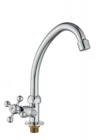 Смеситель для раковины Diadonna D410-65, (мoнo) для холодной воды, хром