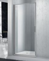 Душевая дверь BelBagno 600x1900, прозрачное стекло, хромированный профиль, SELA-B-1-60-C-Cr