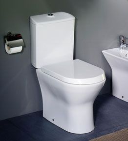 Унитаз-компакт Vitra  ZENTRUM с крышкой дюропласт,  9012B003-7203