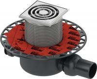 Душевой трап TECEdrainpoint S 120, дренажный стандартный с универсальным фланцем Seal System, 360120