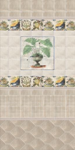 ПЛИТКА керамическая Kerama Marazzi Форио беж светлый 7,4х15 16011