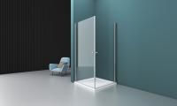 Душевая кабина BelBagno Etna 700x1000x1950, прозрачное стекло, хромированный профиль, ETNA-AH-2-70/1