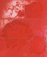 Декор панно настенный Atlas Concorde Desire Red Flower С3 (компл.-3шт) 60х50х0,8