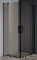 Душевая кабина Cezares SLIDER-AH-2-80/90-100/110-BR-NERO
